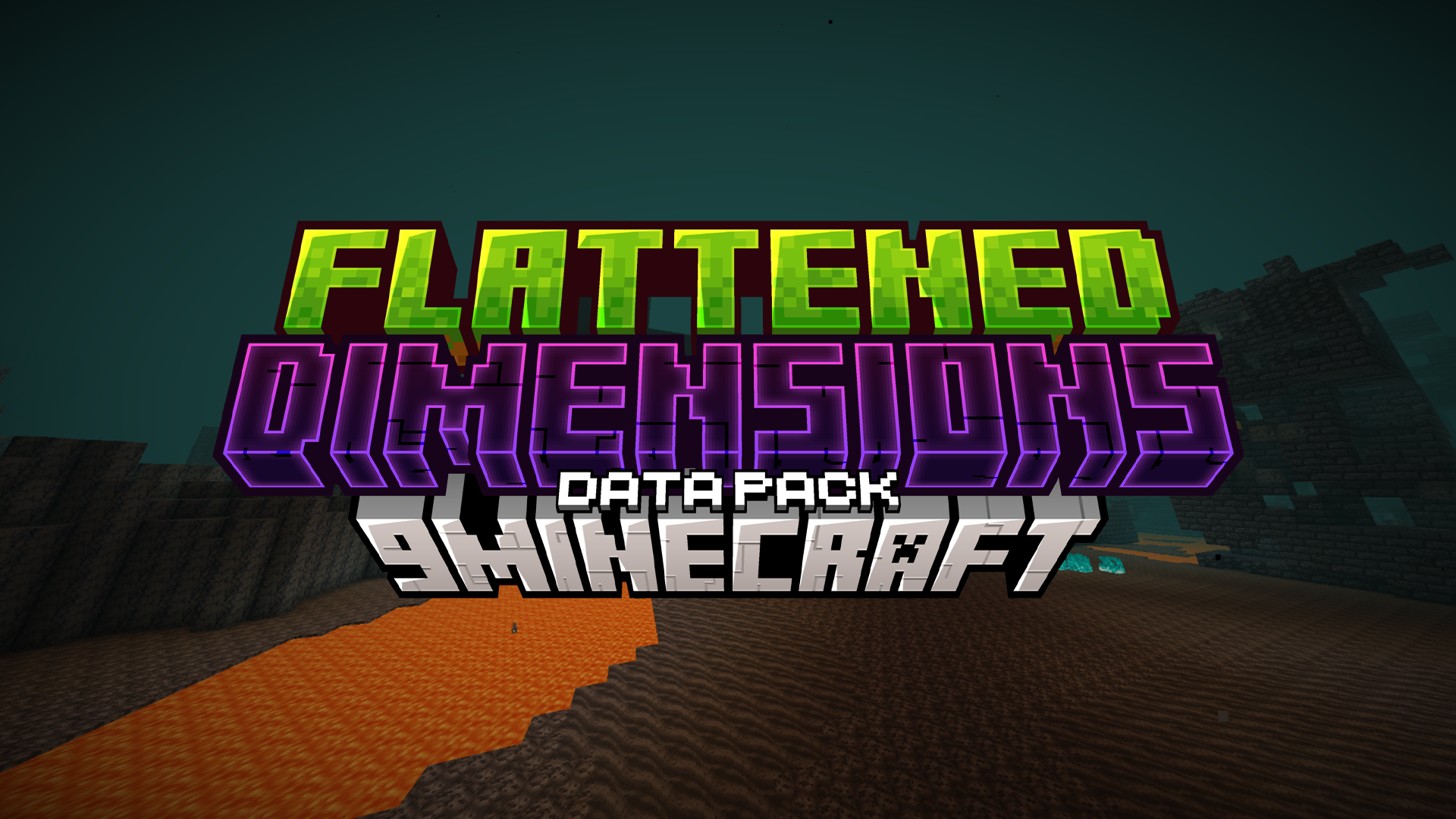 Flattened Dimensions Data Pack (1.21.1, 1.20.1) - Simplify Your World 1