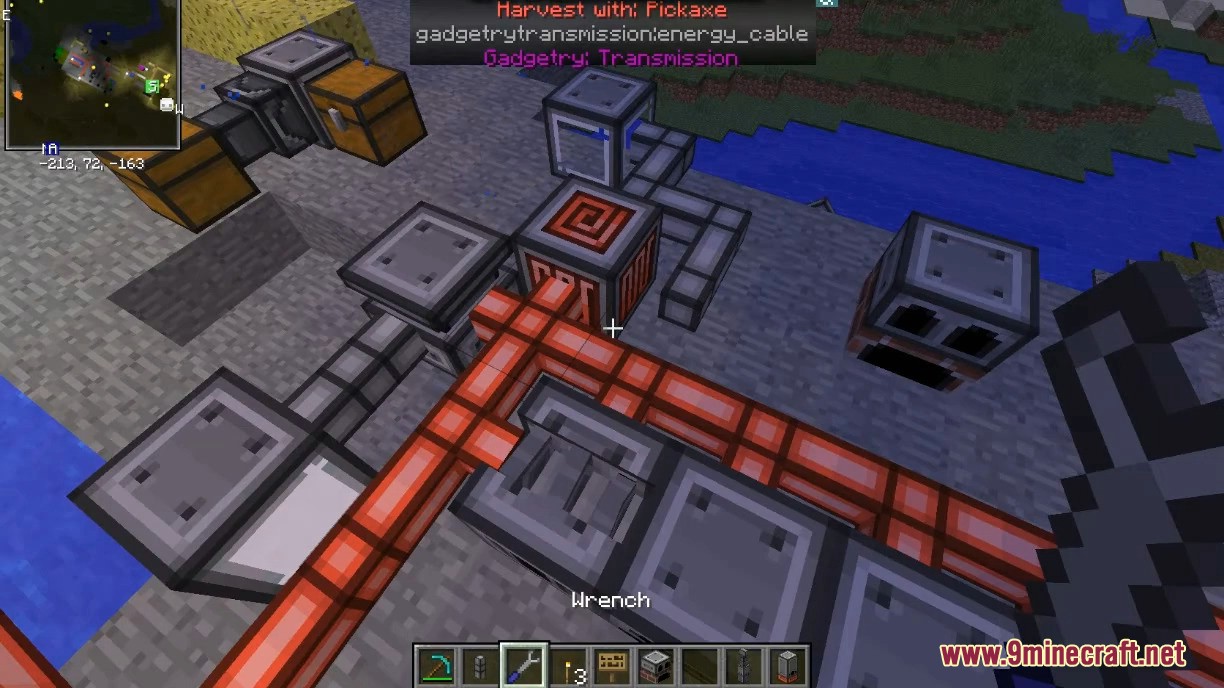 Gadgetry Transmission Mod (1.12.2) - Transmission Module for Gadgetry 3