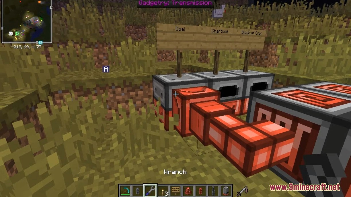 Gadgetry Transmission Mod (1.12.2) - Transmission Module for Gadgetry 7