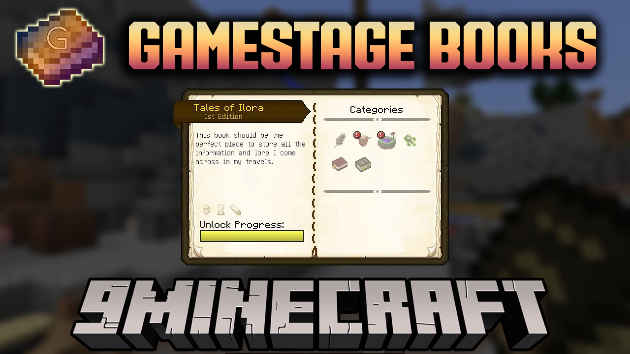 Gamestage Books Mod (1.12.2) - Gamestage Unlocks Through Configurable Books 1