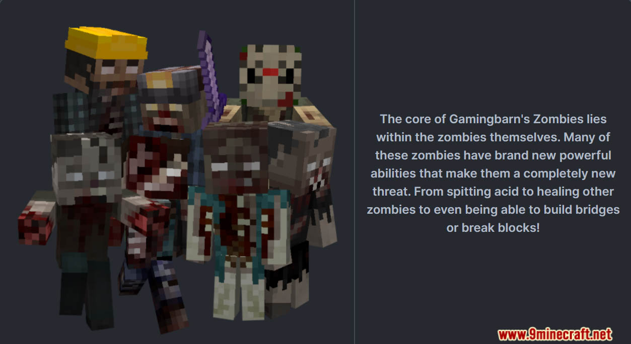 Gamingbarn's Zombies Data Pack (1.21.1, 1.20.1) - Powerful Enemies 2