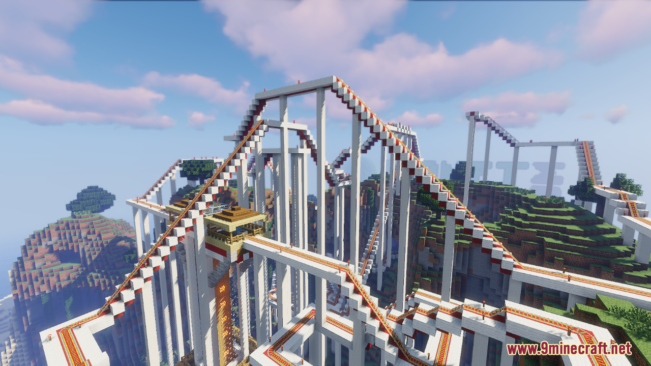 Garwhal Rollercoaster Map (1.21.1, 1.20.1) - A Thrilling Ride 9