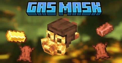 Gas Mask Addon (1.21) – MCPE/Bedrock Mod Thumbnail