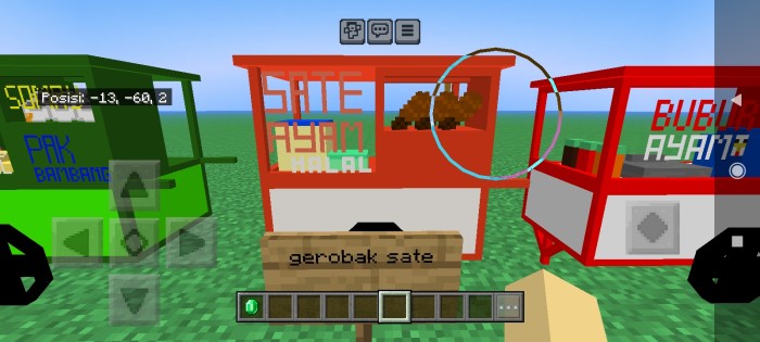 Gerobak Nuansa Indonesia Addon (1.21) - MCPE/Bedrock Mod 11