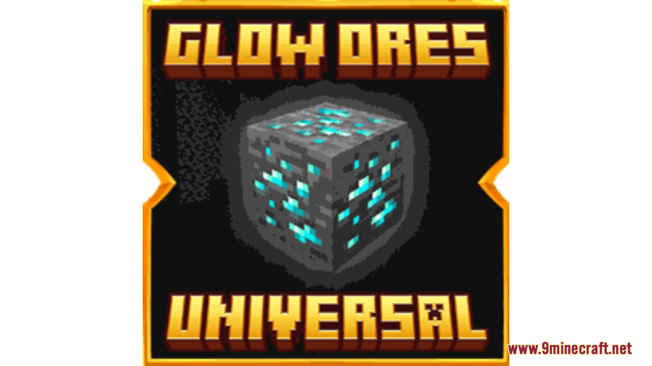 Glow Ores Universal Resource Pack (1.21.1, 1.20.1) - Texture Pack 1