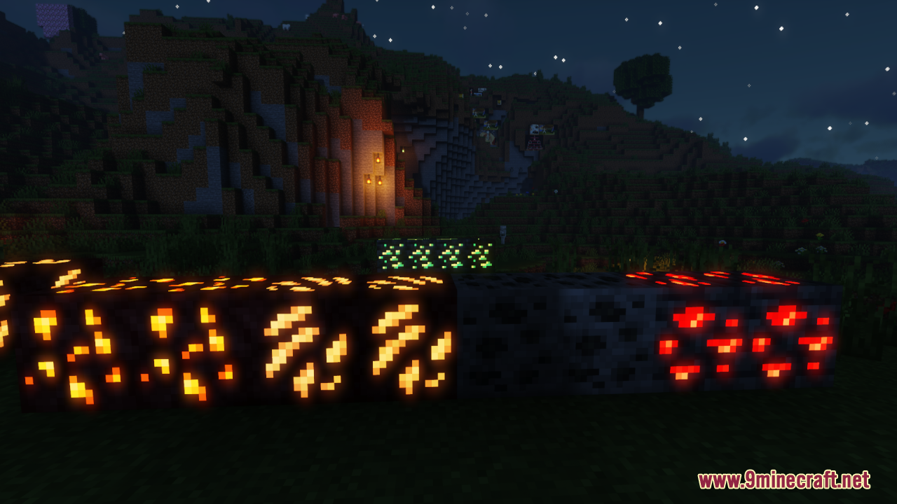 Glow Ores Universal Resource Pack (1.21.1, 1.20.1) - Texture Pack 5