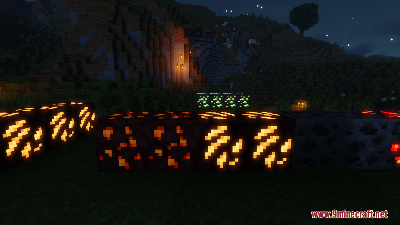 Glow Ores Universal Resource Pack (1.21.1, 1.20.1) - Texture Pack 6