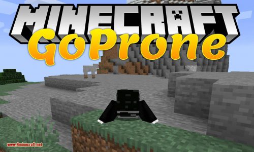 GoProne Mod (1.20.1, 1.19.2) – Crawl Through 1-Block Gaps Thumbnail