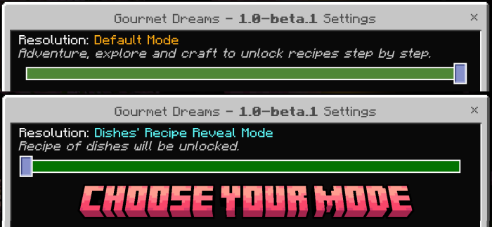 Gourmet Dreams Addon (1.21) - MCPE/Bedrock Mod 10