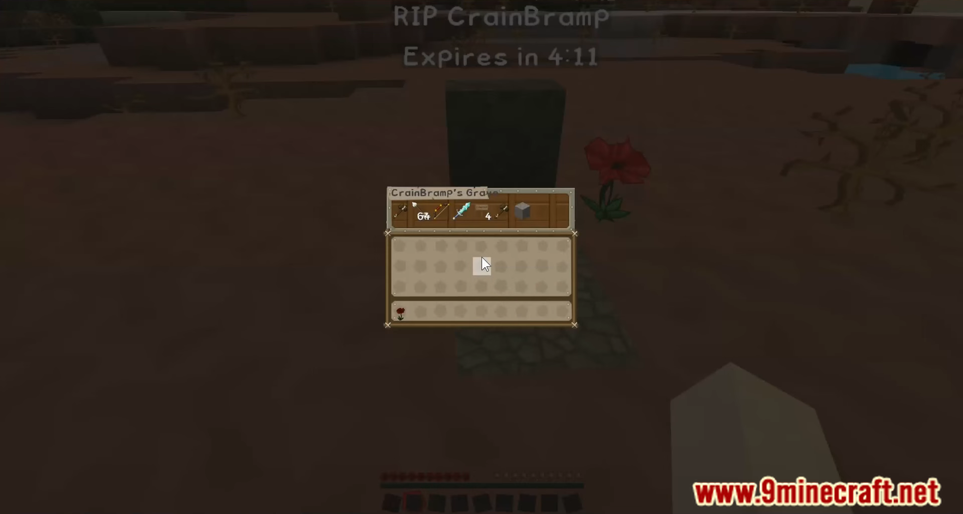 Gravestones Plugin (1.12.2, 1.8.9) - Get A Gravestone When You Die 3