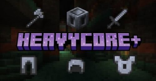 HeavyCore Plus Addon (1.21) – MCPE/Bedrock Mod Thumbnail