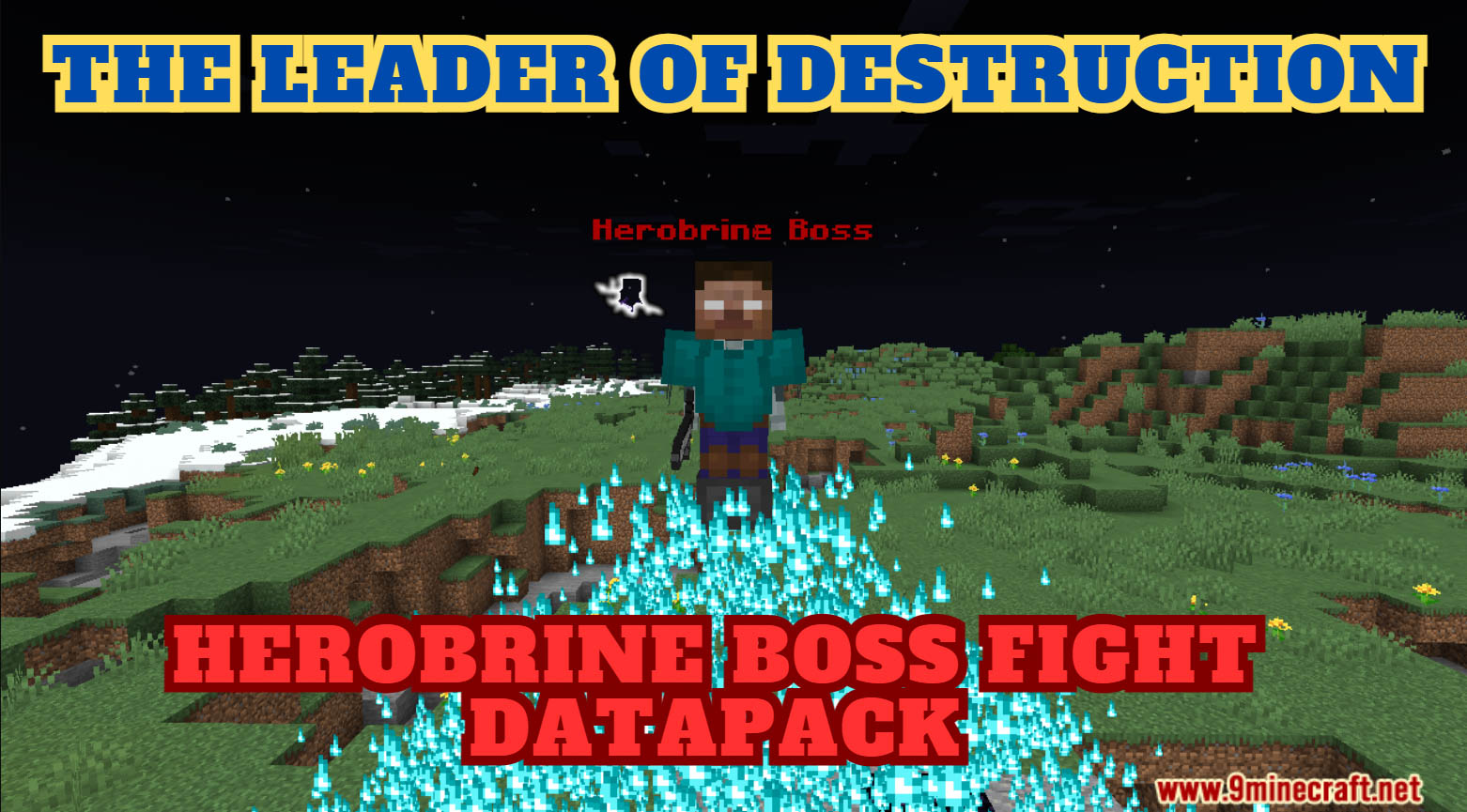 Herobrine Boss Fight Data Pack (1.21.1, 1.20.1) - Emerge Victorious 2