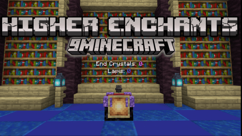 Higher Enchants Data Pack (1.21.1, 1.21) – Unparalleled Enchantment Levels Thumbnail