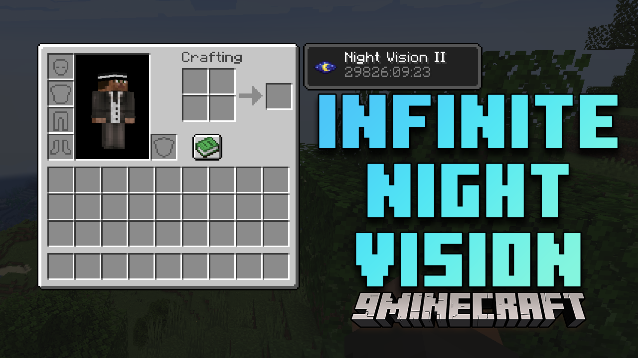 Infinite Night Vision Mod (1.21.1, 1.20.1) - Unlimited Night Vision In Minecraft 1