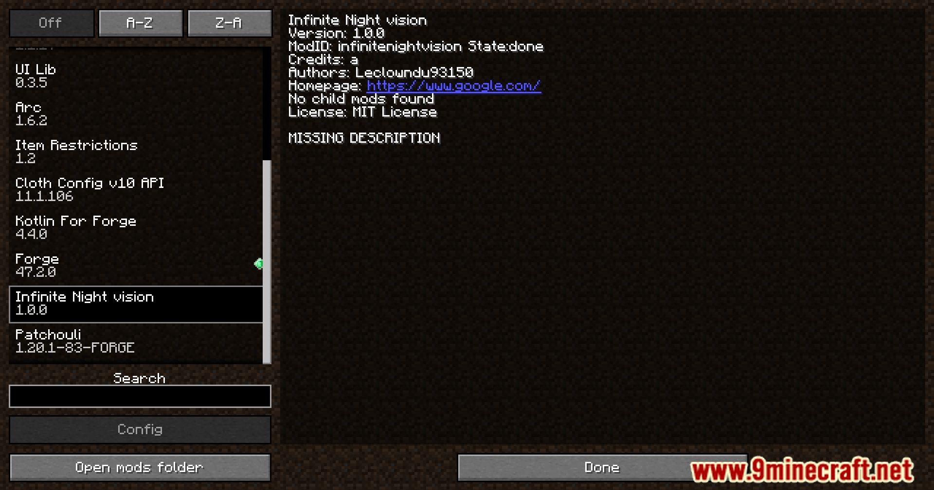 Infinite Night Vision Mod (1.21.1, 1.20.1) - Unlimited Night Vision In Minecraft 2