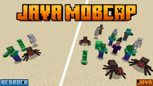 Java MobCap Addon (1.21) – MCPE/Bedrock Mod Thumbnail