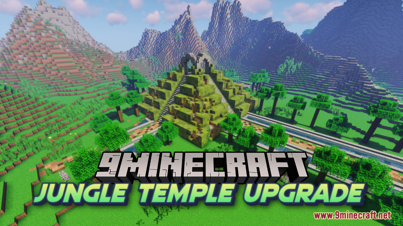 Jungle Temple Upgrade Map (1.21.1, 1.20.1) - Appealing Enhancements 1