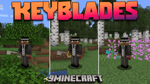 Keyblades Mod (1.21, 1.20.6) – Kingdom Hearts Fans Rejoice Thumbnail