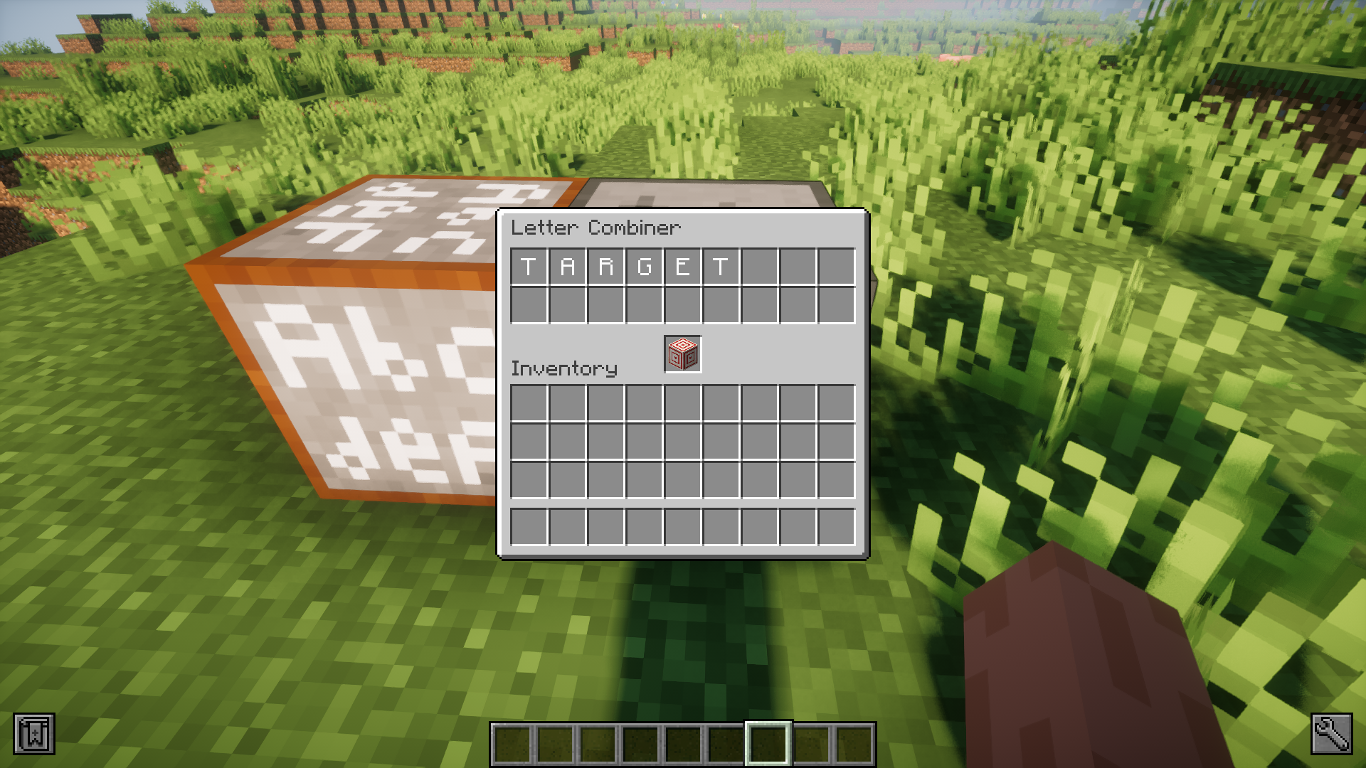 Lettercraft Mod (1.21.1, 1.20.1) - Create Blocks Using Letters 8