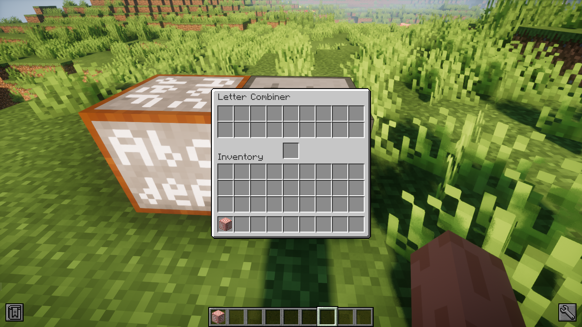 Lettercraft Mod (1.21.1, 1.20.1) - Create Blocks Using Letters 9
