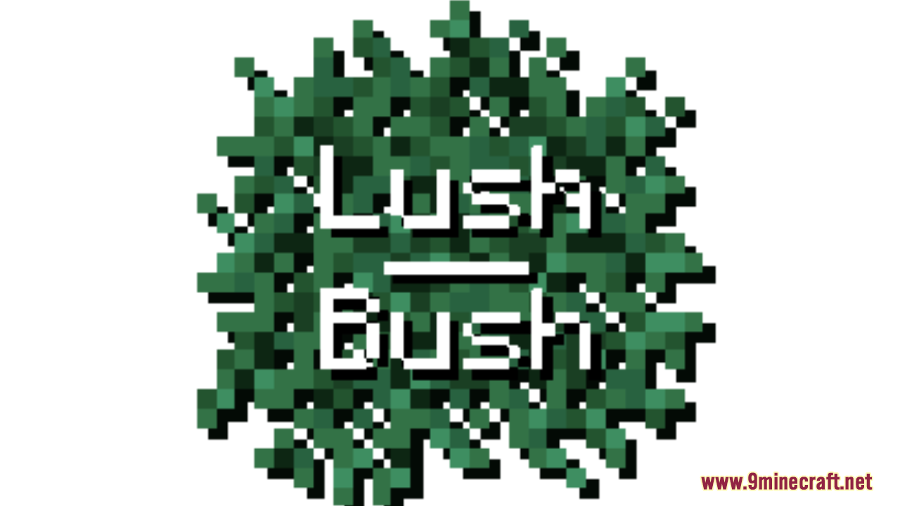 Lush Bush Resource Pack (1.21.1, 1.20.1) - Texture Pack 1