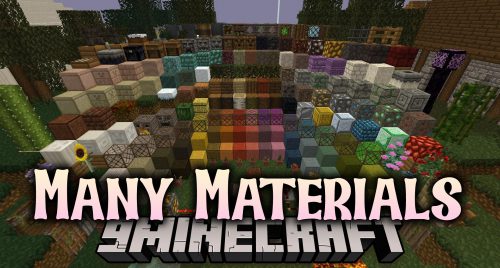 Many Materials Mod (1.12.2) – Creating New Items Thumbnail