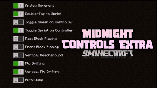 Midnight Controls Extra Mod (1.21.1, 1.20.1) – Exploring The Extra Features Thumbnail