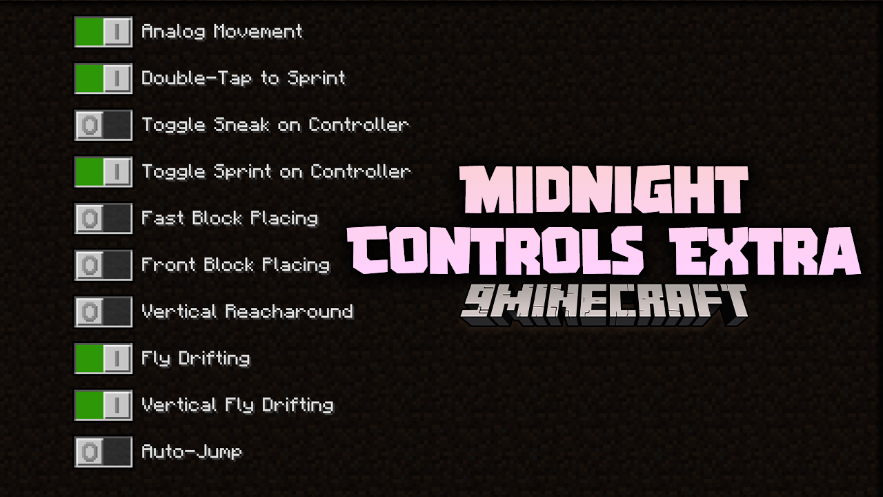 Midnight Controls Extra Mod (1.21.1, 1.20.1) - Exploring The Extra Features 1