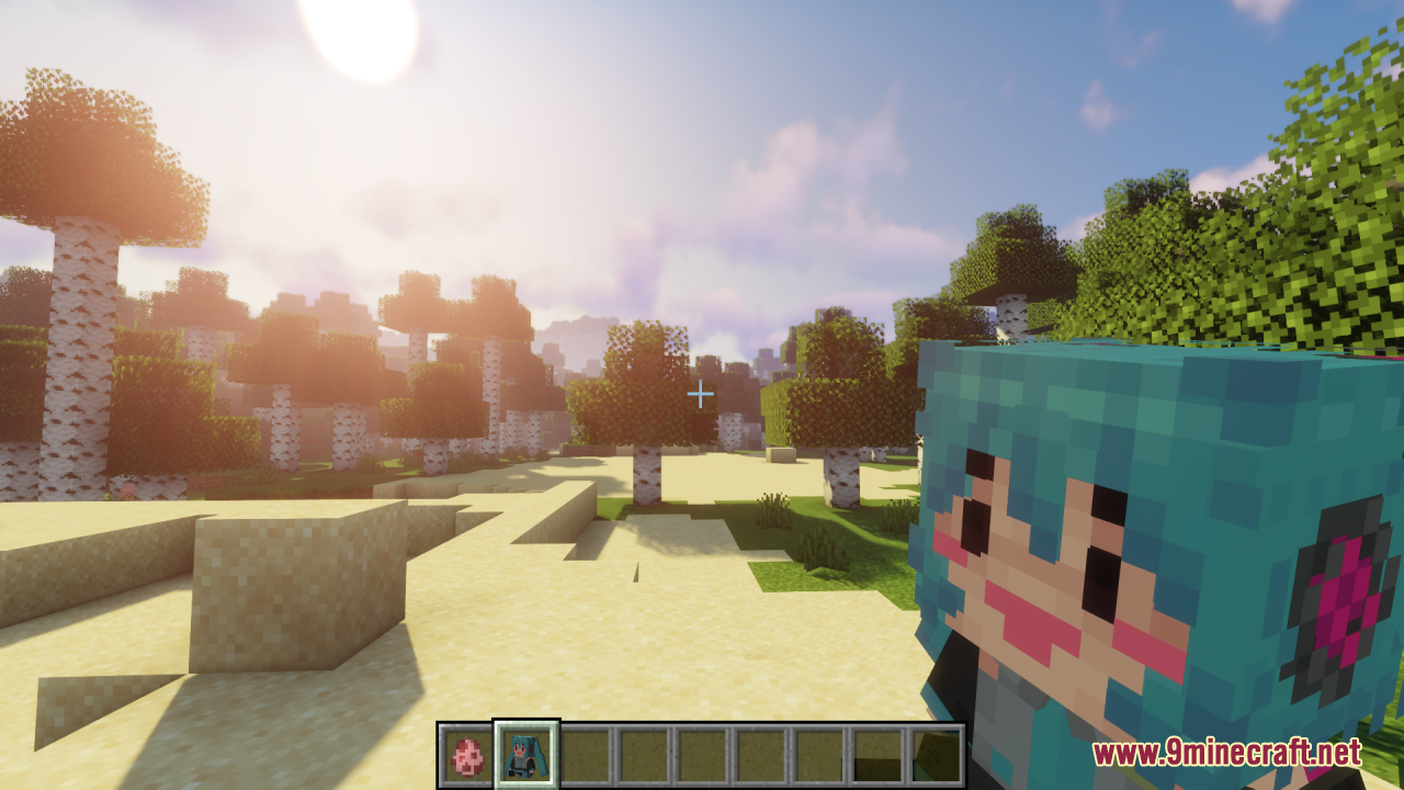 Miku Hat Resource Pack (1.21.1, 1.20.1) - Texture Pack 14