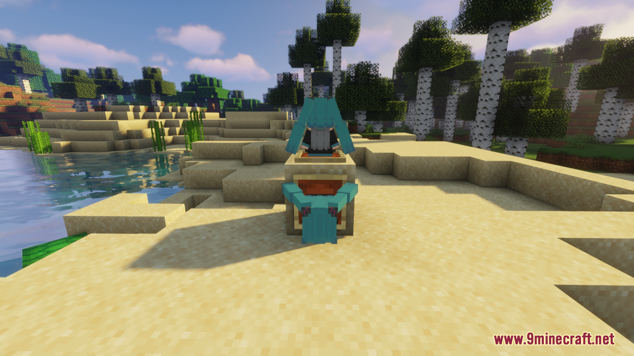 Miku Hat Resource Pack (1.21.1, 1.20.1) - Texture Pack 4