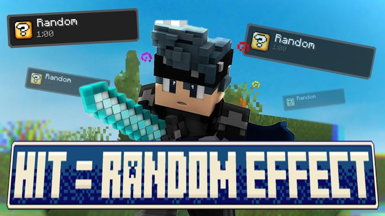 Minecraft But Every Hit You Get A Random Effect Addon (1.21) - MCPE/Bedrock Mod 1