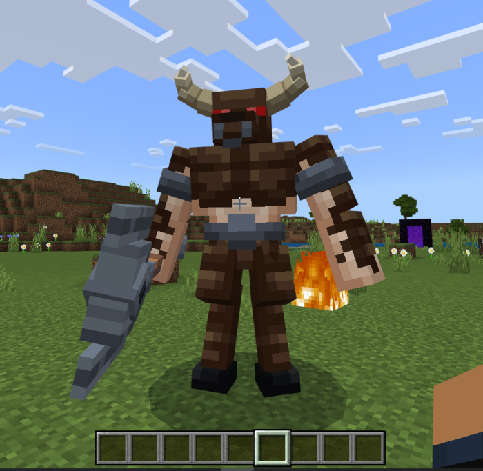 Minotaur Boss Addon (1.21) - MCPE/Bedrock Mod 4