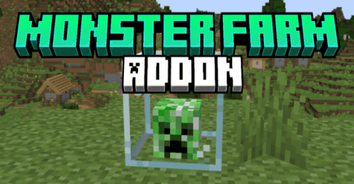 Monster Farm Addon (1.21) – MCPE/Bedrock Mod Thumbnail