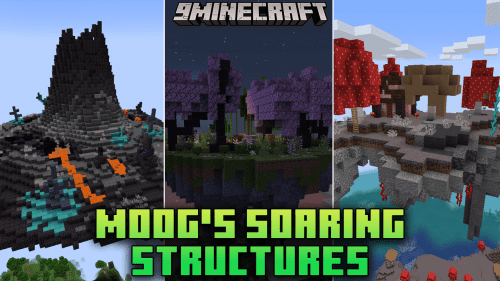 Moog’s Soaring Structures Mod (1.21.1, 1.20.1) – Floating Islands Adventure Thumbnail