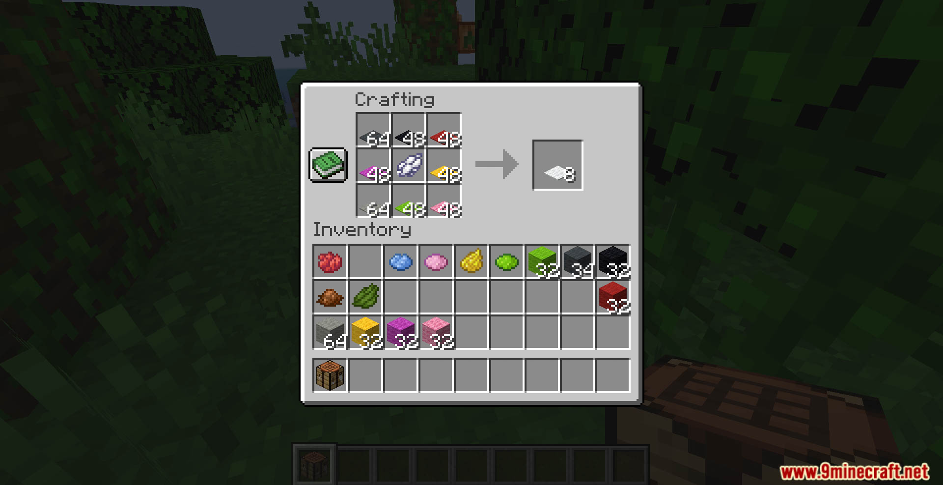 More Dyed Wool And Carpet Data Pack (1.21.1, 1.20.1) - Large-scale Dyeing Projects 11