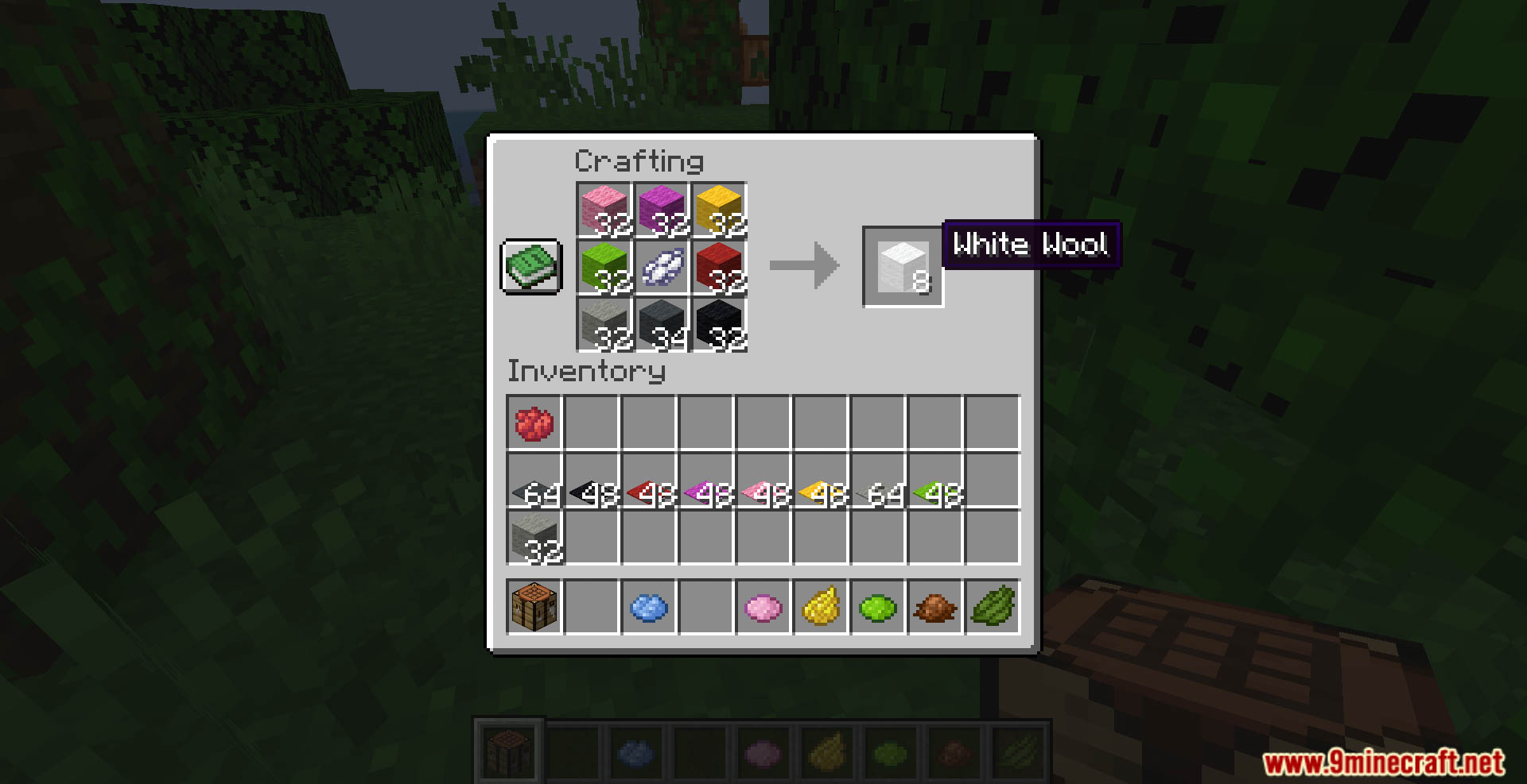 More Dyed Wool And Carpet Data Pack (1.21.1, 1.20.1) - Large-scale Dyeing Projects 3