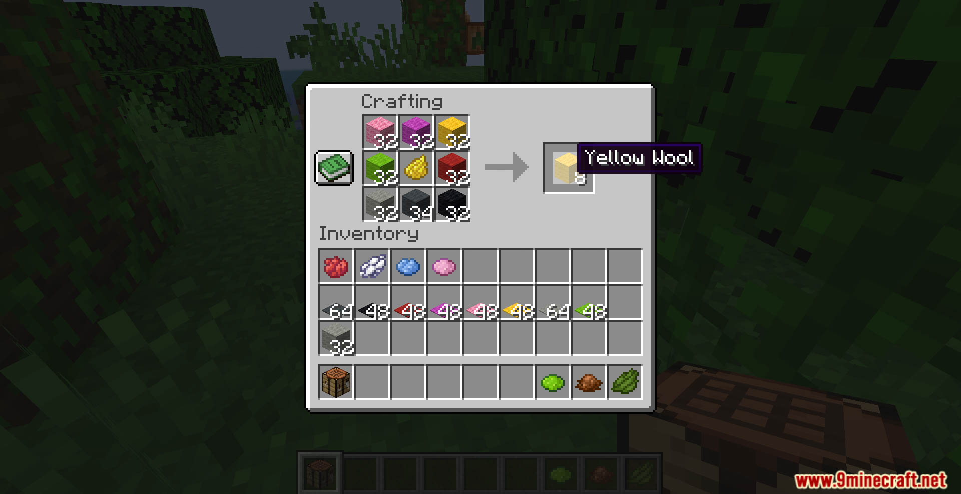 More Dyed Wool And Carpet Data Pack (1.21.1, 1.20.1) - Large-scale Dyeing Projects 6