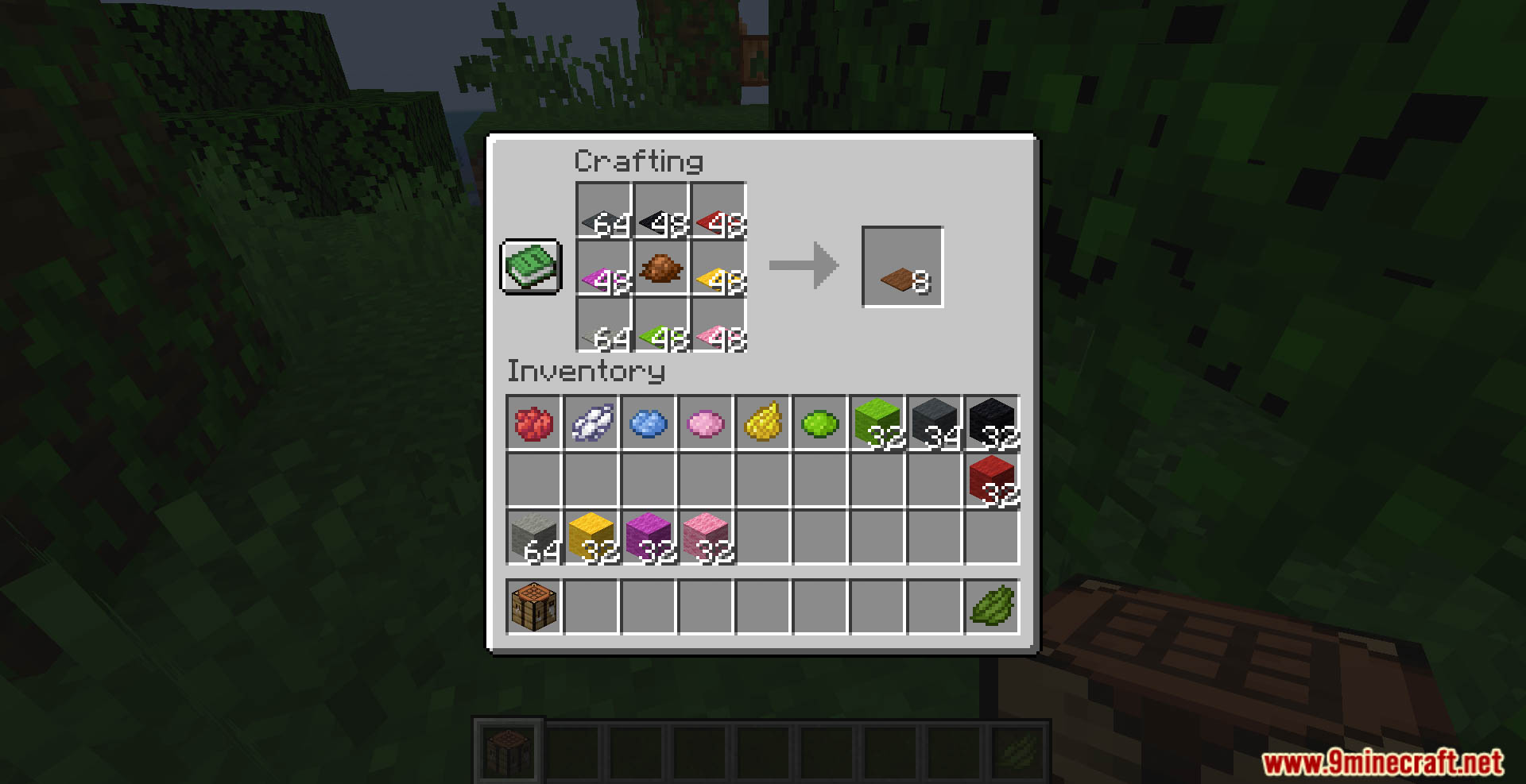 More Dyed Wool And Carpet Data Pack (1.21.1, 1.20.1) - Large-scale Dyeing Projects 8