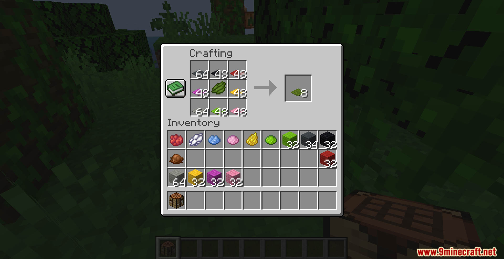 More Dyed Wool And Carpet Data Pack (1.21.1, 1.20.1) - Large-scale Dyeing Projects 10