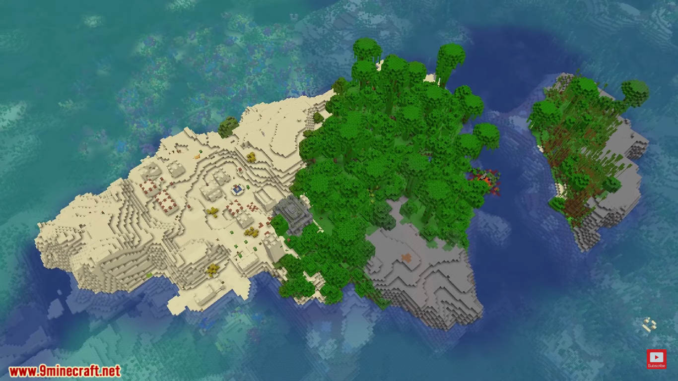 Must-Explore Island Seeds For Minecraft (1.20.6, 1.20.1) - Java edition 5