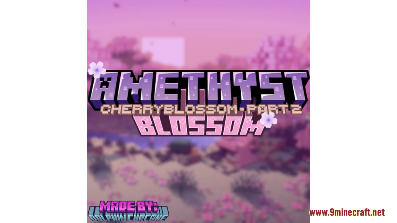 Netherite to Amethyst Blossom Resource Pack (1.21.1, 1.20.1) - Texture Pack 1