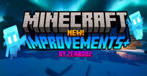 New Improvements+ Addon (1.21) – MCPE/Bedrock Mod Thumbnail