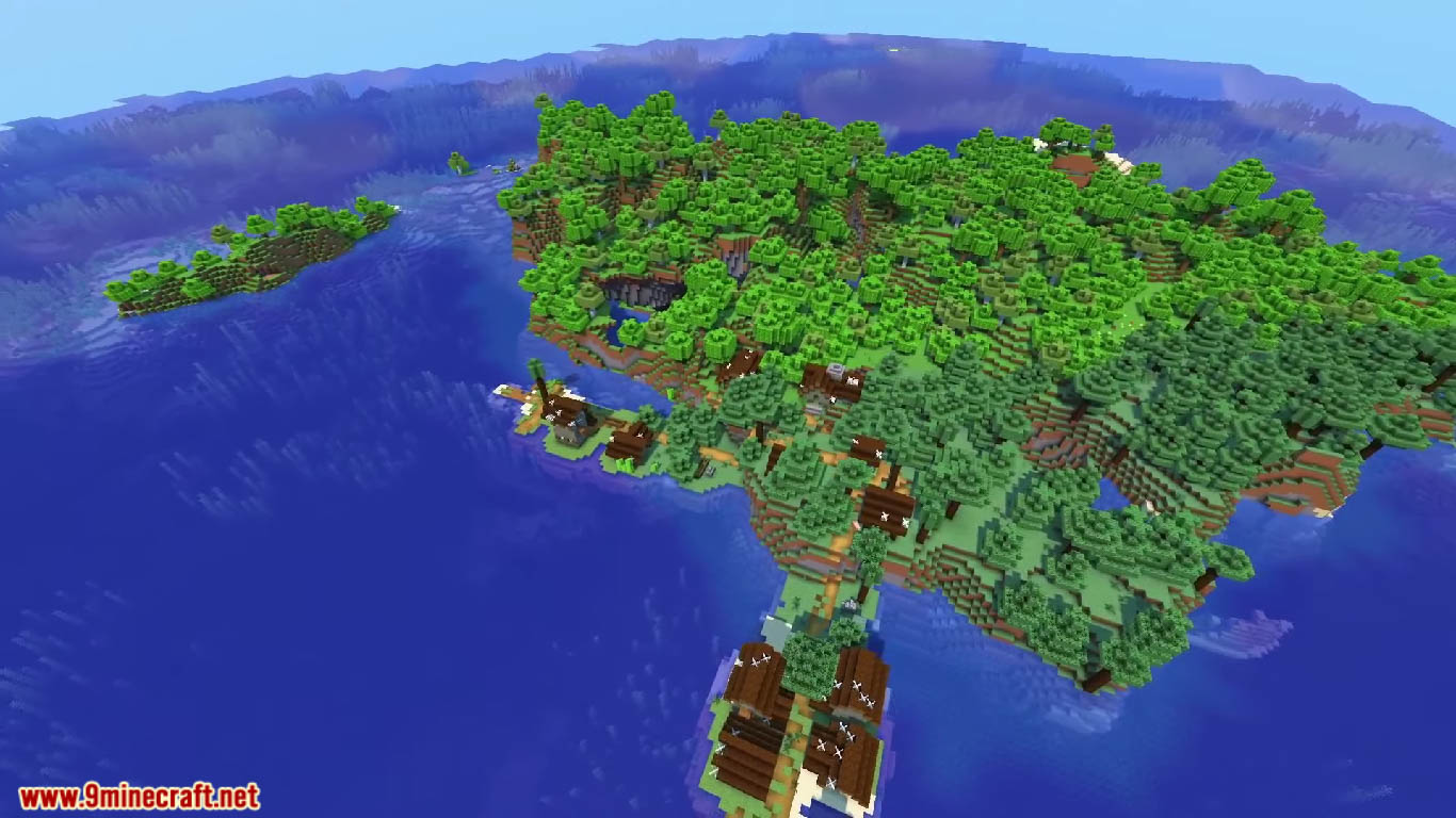 New Small Island Minecraft Seeds (1.21.1, 1.21) - Java/Bedrock Edition 6