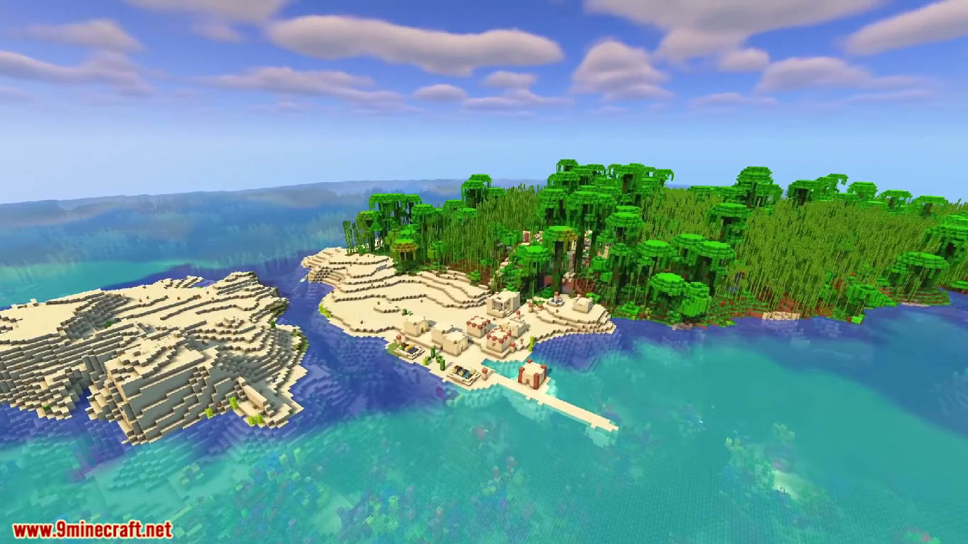 New Small Island Minecraft Seeds (1.21.1, 1.21) - Java/Bedrock Edition 2