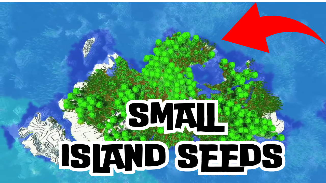 New Small Island Minecraft Seeds (1.21.1, 1.21) - Java/Bedrock Edition 1