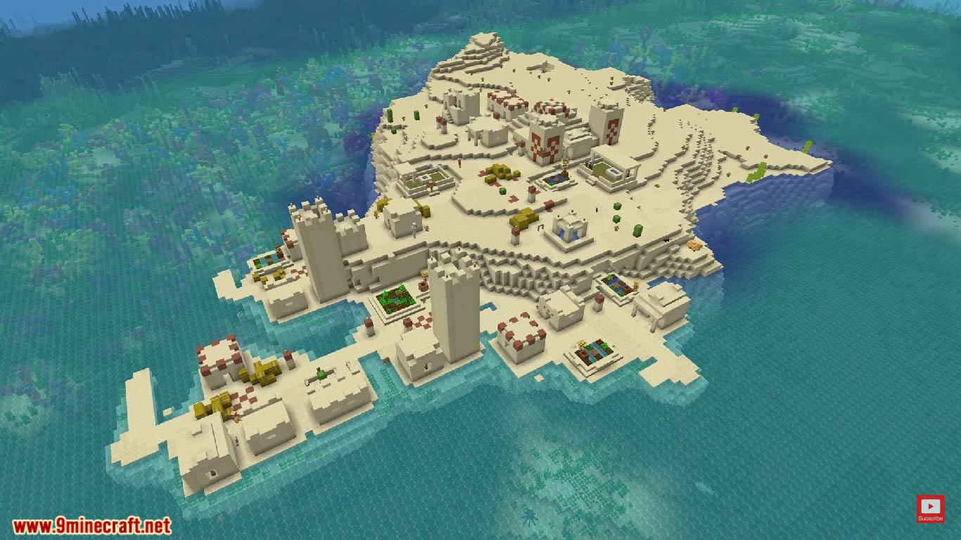 New Village Island Seeds For Minecraft Players (1.20.6, 1.20.1) - Java Edition 10