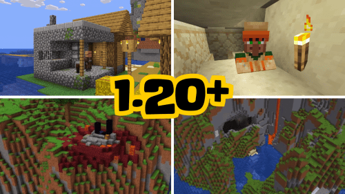 New Village Island Seeds For Minecraft Players (1.20.6, 1.20.1) – Java Edition Thumbnail