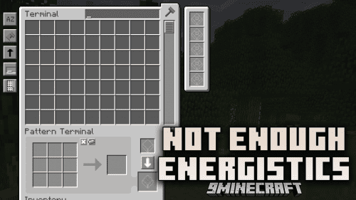 Not Enough Energistics Mod (1.16.5, 1.12.2) – Efficient Crafting Automation Thumbnail