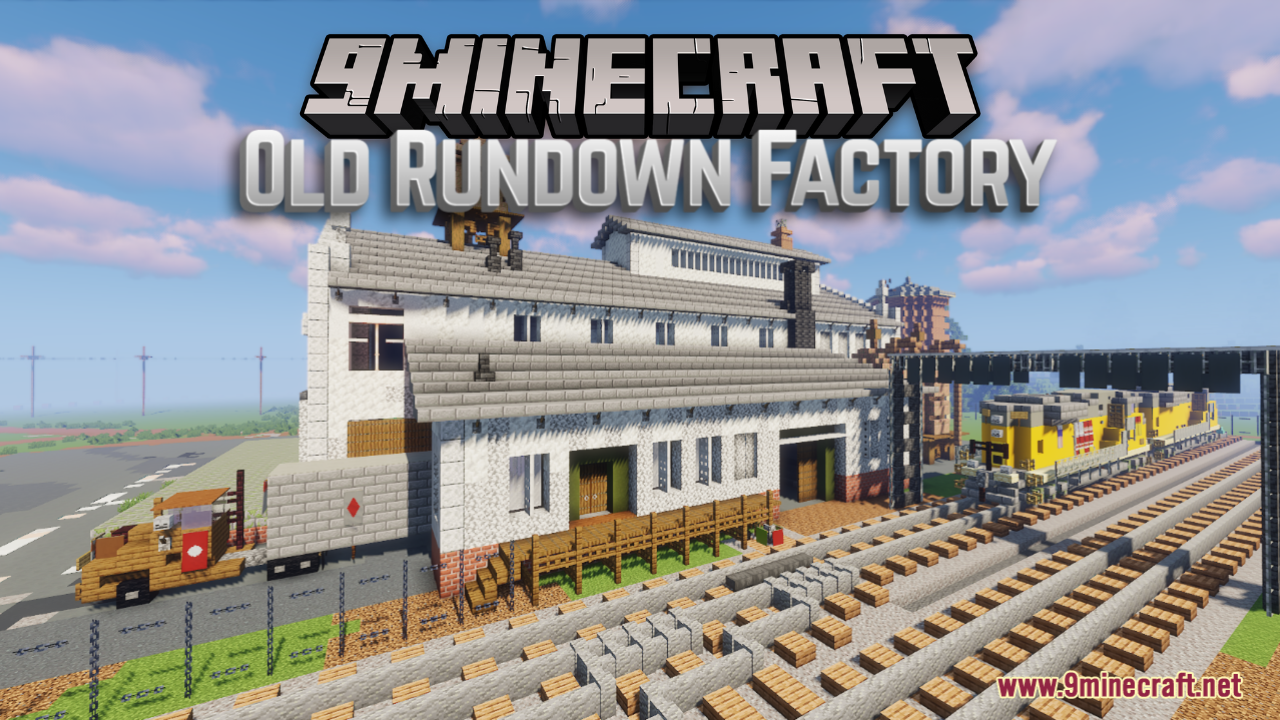 Old Rundown Factory Map (1.21.1, 1.20.1) - Set In The Forest 1