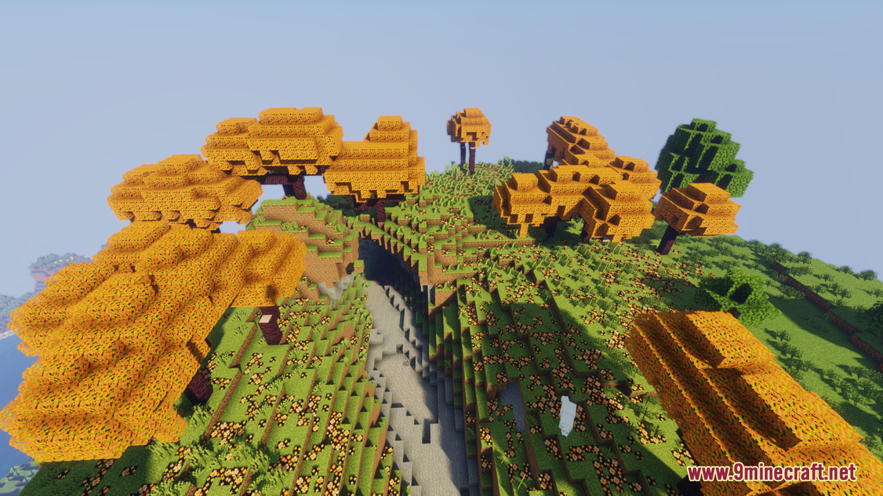 Orange Trees Resource Pack (1.21.1, 1.20.1) - Texture Pack 5